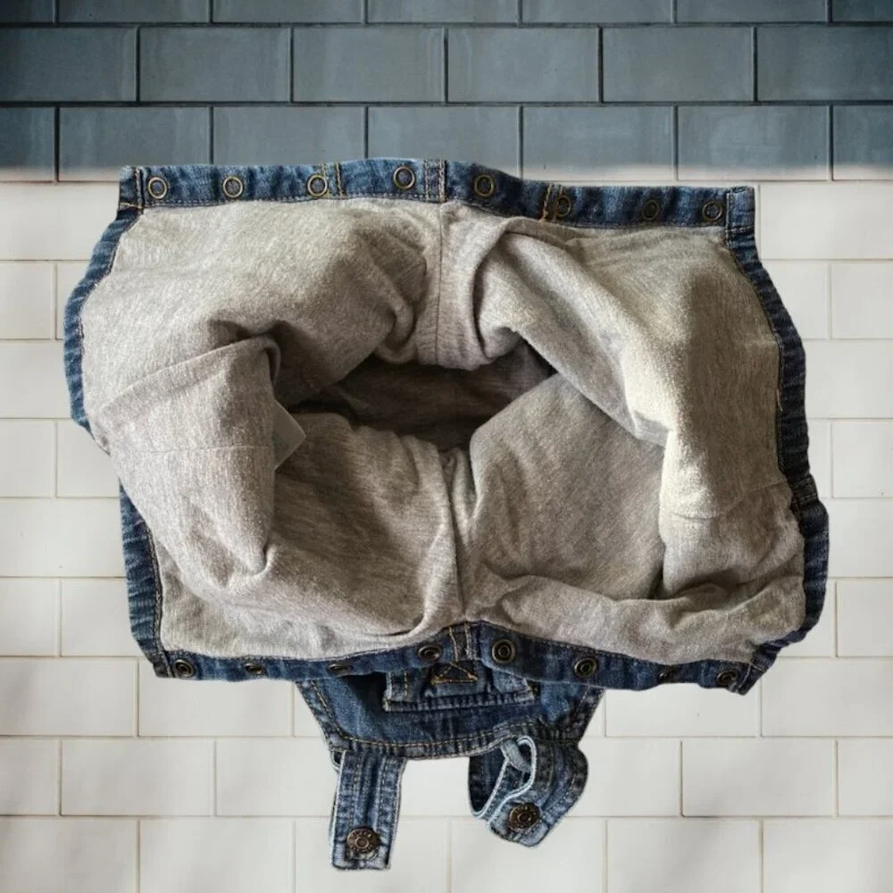 The Children's Place Distressed Jean Overalls